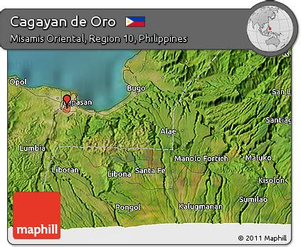 Online Map of Cagayan De Oro .